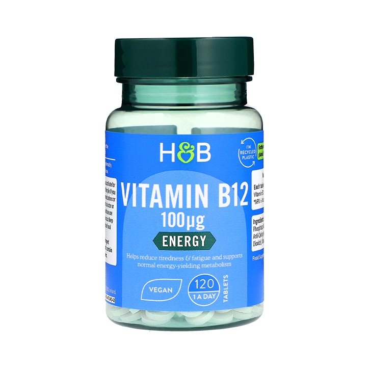 Holland & Barrett Βιταμίνη B12 100ug 120 Ταμπλέτες